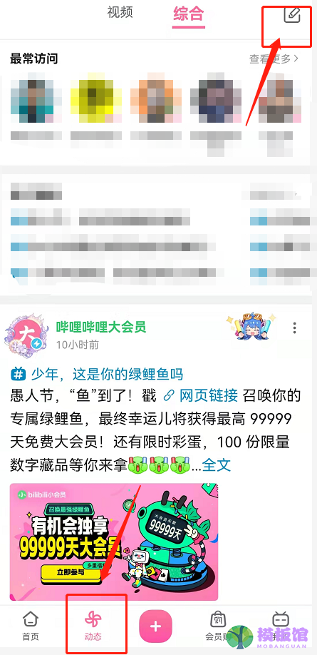 哔哩哔哩年度小会员绿色名字表情怎么设置？哔哩哔哩年度小会员绿色名字表情设置教程截图