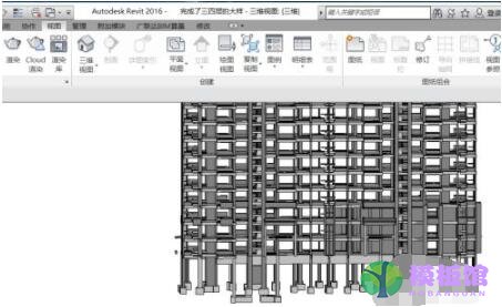 Autodesk revit怎么看三维视图？Autodesk revit看三维视图操作教程截图