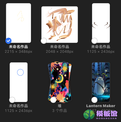 procreate pocket怎么预览作品？procreate pocket预览图片教程截图